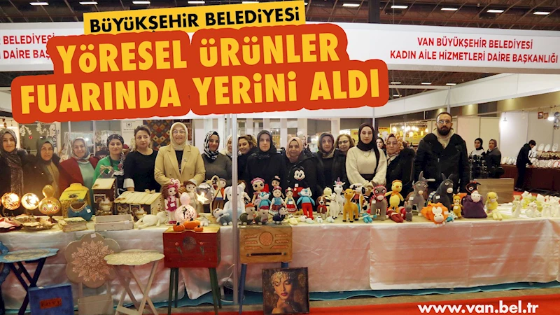 YÖRESEL ÜRÜNLER FUARINDA YERİMİZİ ALDIK