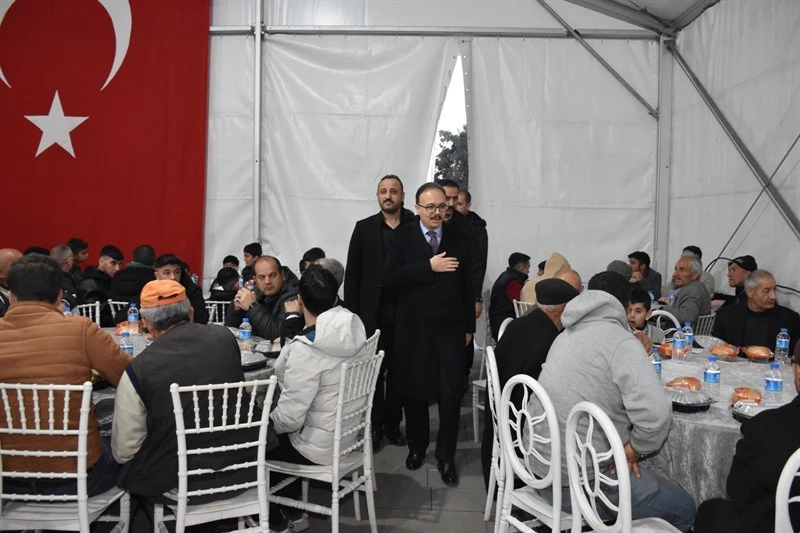 Valimiz Sayın Dr. Kemal Kızılkaya, Ramazan