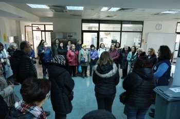 BÜYÜKŞEHİR’İN TESİSLERİNE ZİYARETLER DEVAM EDİYOR