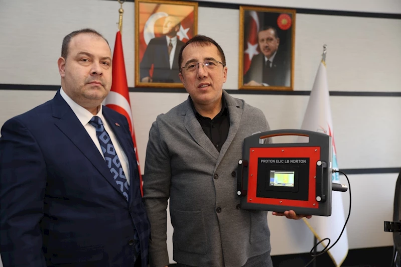 Assuva Savunma Sanayi Başkanı Remzi Başbuğ, Yeni Geliştirdikleri Cihazı Nevşehir Belediyesi’ne Hediye Etti