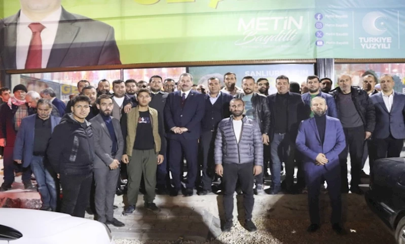 BAŞKAN BAYDİLLİ: “VATANDAŞLARIMIZIN BU DESTEĞİ 31 MART’TA ZAFERLE TAÇLANACAK”