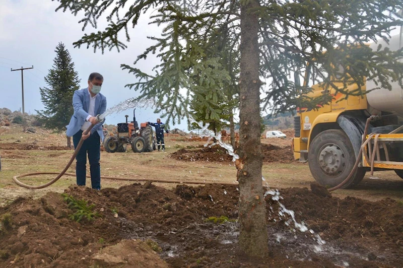 Karapınar Mesire Alanını Ağaçlandırıyoruz.