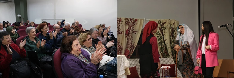 Yaşlılar Haftasında çınarlarımız gençlerle bir arada