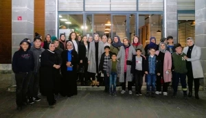 Yetim aileleri iftarda buluştu