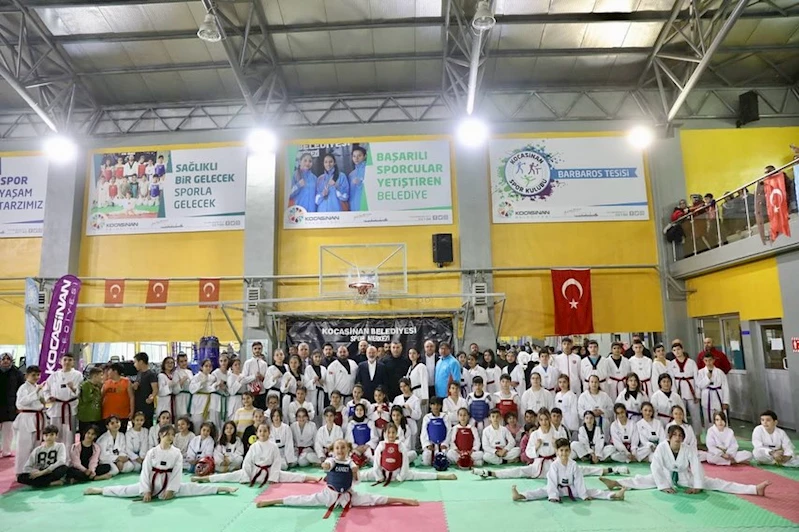 BAŞKAN ÇOLAKBAYRAKDAR, “MİLLİ VE MANEVİ DEĞERLERE BAĞLI SPORCULAR YETİŞTİRİYORUZ”