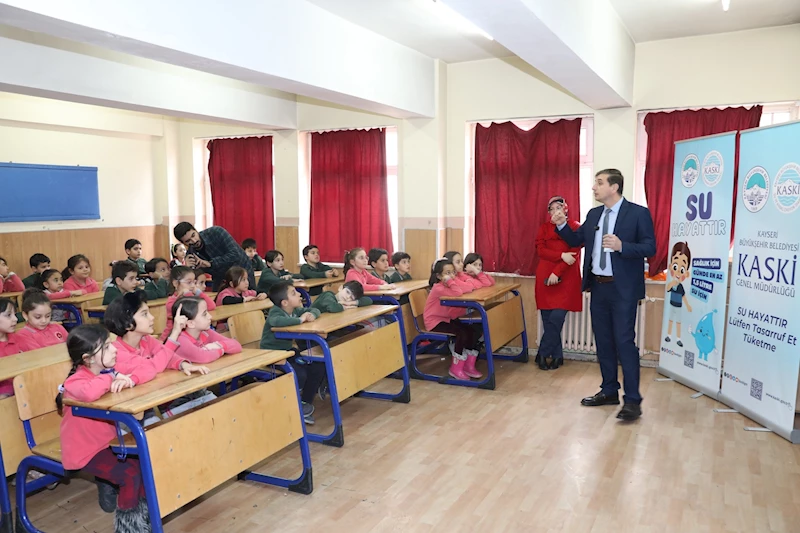 KASKİ’den Öğrencilere ‘Su Tasarrufu’ Eğitimi