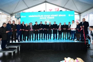 ÜMRANİYELİ MİNİBÜSÇÜLERE YENİ HİZMET BİNASI