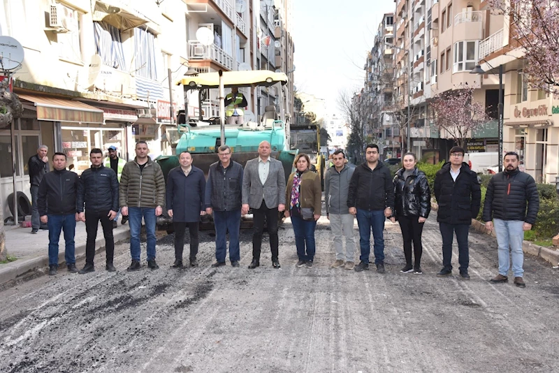 Uzunyol Caddesinde Asfalt Çalışması Tamamlandı