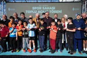ÇOCUKLARA DEV HİZMET: 92 SPOR SAHASI