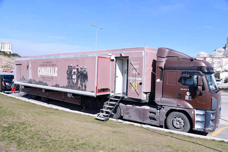 Çanakkale Savaşları Mobil Müzesi Mamak’ta