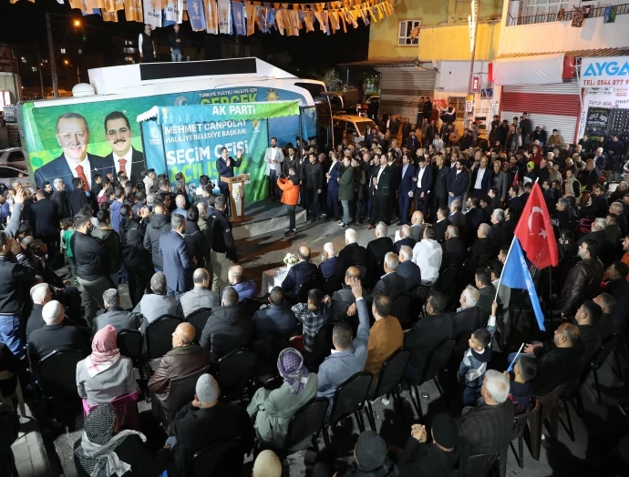 BAŞKAN CANPOLAT: 31 MART’TA HALİLİYE DESTAN YAZACAK