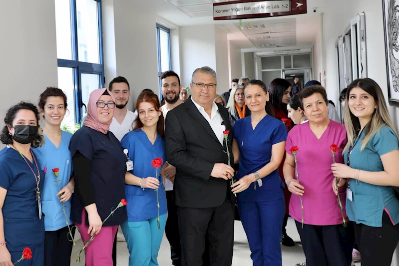 BAŞKAN ÇERÇİ TIP BAYRAMINDA SAĞLIK ÇALIŞANLARINI UNUTMADI