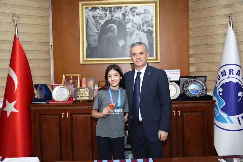 TÜRKİYE DAĞCILIK FEDERASYONU SPORCUMUZ BAŞKANIMIZI ZİYARET ETTİ