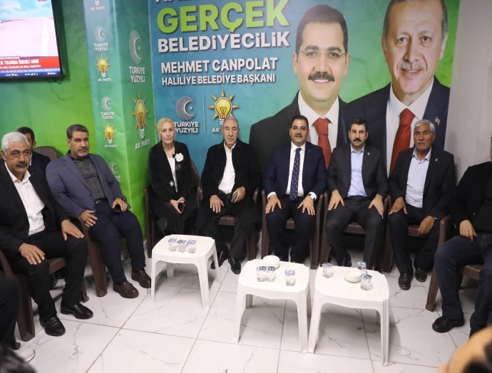 BAŞKAN CANPOLAT 31 MART AKŞAMI HALİLİYE’DEN ÇOK GÜÇLÜ BİR MESAJ VERECEĞİZ