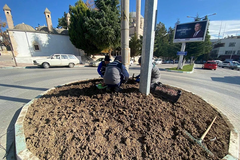 Çalışan Belediye ! Güzelleşen Elmalı