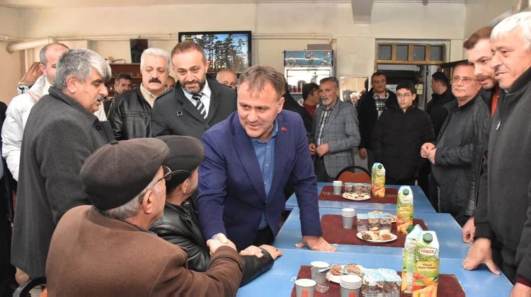 BAŞKAN ÇİMEN, “KÖY DERNEKLERİMİZ BİZİM ZENGİNLİĞİMİZDİR”