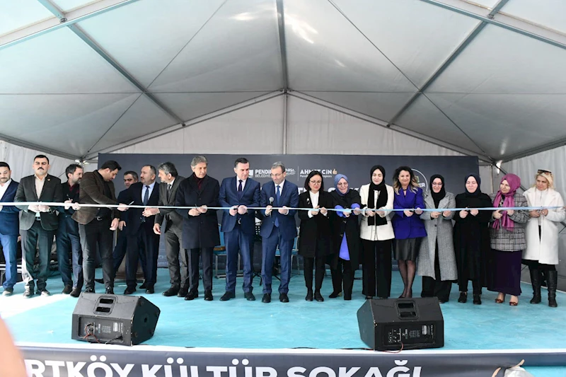 Kurtköy Kültür Sokağı ve Semt Merkezi Açıldı