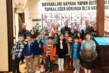 ÇOCUKLAR ÇANAKKALE DESTANINI ÖĞRENDİLER