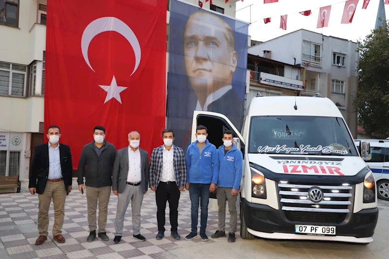 Kadim Şehir Elmalı’dan İzmir’e Sevgi Yükü !