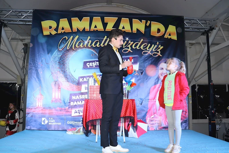 RAMAZAN’DA MAHALLENİZDEYİZ ETKİNLİKLERİ AYAZMA MAHALLESİ’NDE DEVAM ETTİ