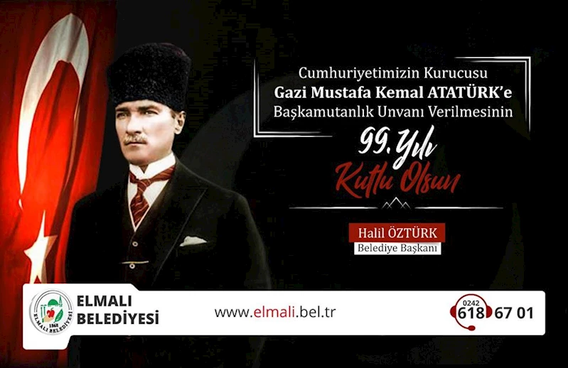 Atamızı saygı, özlem ve minnetle anıyoruz.