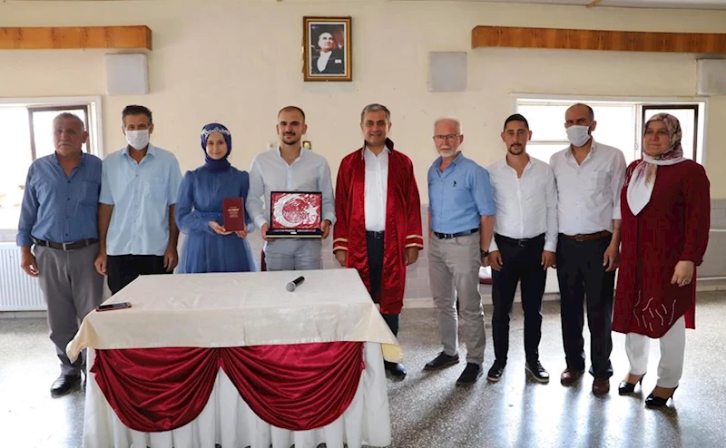 Selin & İsmail Çınar çiftinin nikâhını kıydık.