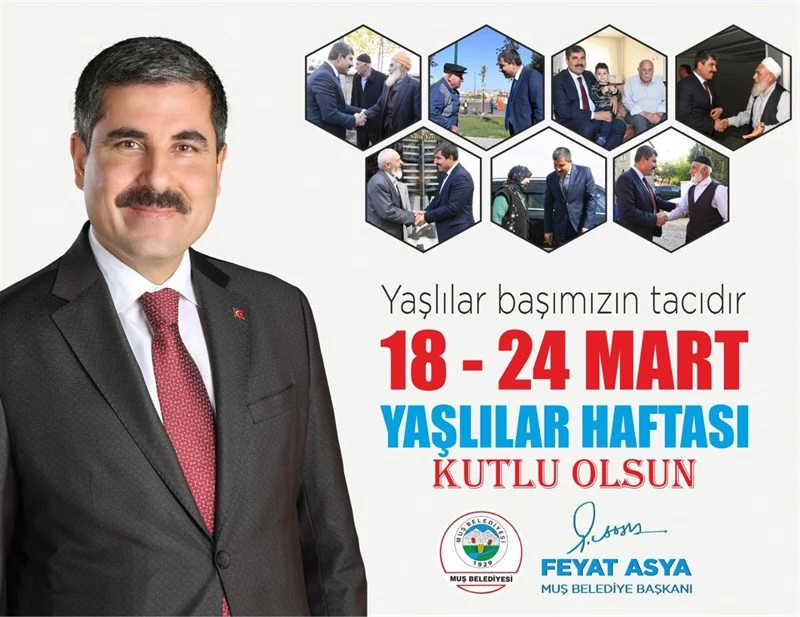 BAŞKAN ASYA’DAN YAŞLILAR HAFTASI MESAJI