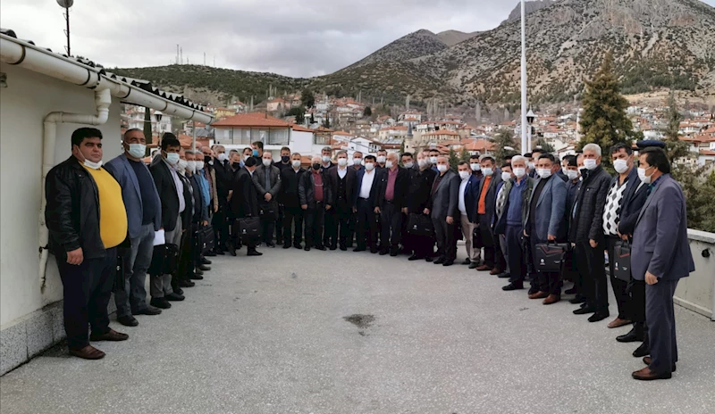Muhtarlarımızla Bir Araya Geldik.