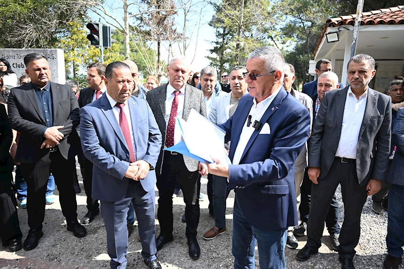 Başkan Topaloğlu: “Çalış Tepesi’nde yapılanların takipçisi olacağız.”