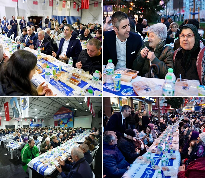 BAŞKAN YÜKSEL, ŞEHİT AİLELERİ VE GAZİLER İLE İFTAR YEMEĞİNDE BULUŞTU