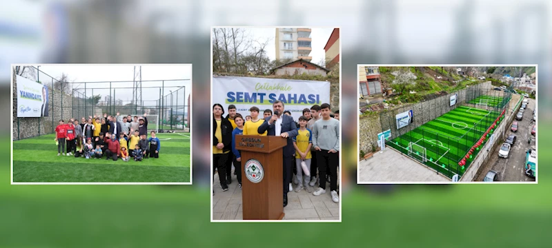 ÇITLAKKALE SEMT SAHASI’NIN AÇILIŞI YAPILDI