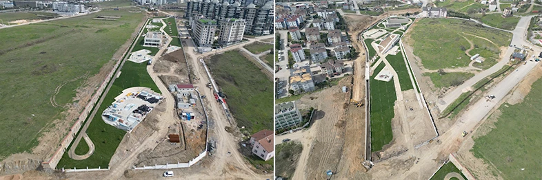 Çayırova Millet Bahçesi’nde son rötuşlar