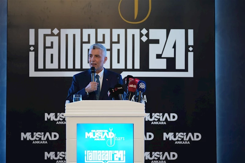 Bakan Bolat, MÜSİAD Ankara Geleneksel İftar Programı