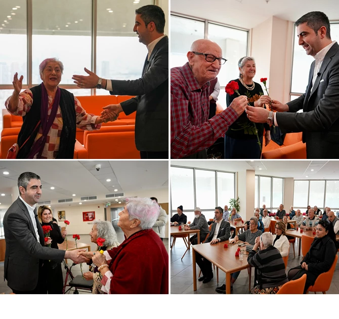 BAŞKAN GÖKHAN YÜKSEL, YAŞLILARA SAYGI HAFTASI’NDA HUZUREVİ SAKİNLERİNİ UNUTMADI