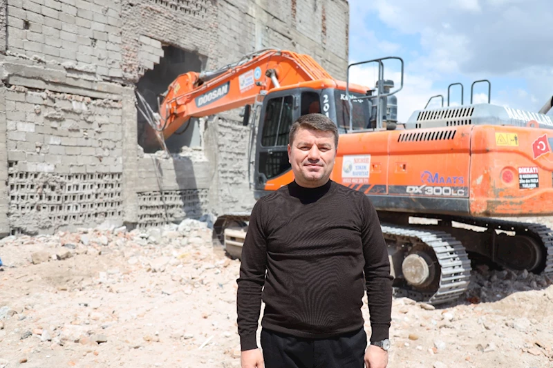 AKSARAYDA TARİHİ, KÜLTÜREL VE RİSKLİ YAPILAR YERİNDE DÖNÜŞÜYOR