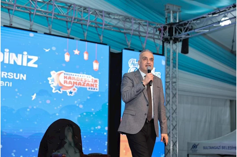 Sultangazi’de Bekir Develi ile Keyifli Bir Ramazan Akşamı