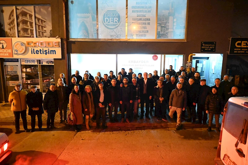 -BAŞKAN BAKKALCIOĞLU ERBAYDER ve KUŞÇULAR DERNEĞİ’NİN MİSAFİRİ OLDU