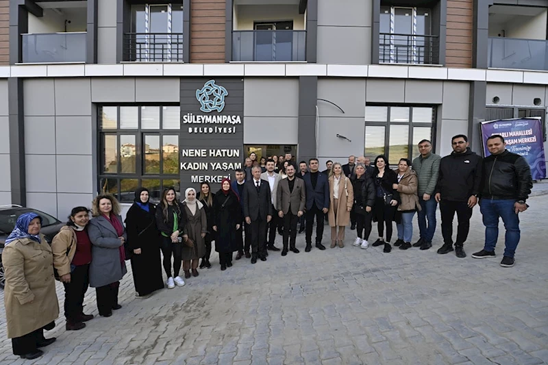 Çınarlı Mahallesi Nene Hatun Kadın Yaşam Merkezi tanıtım toplantısı düzenlendi