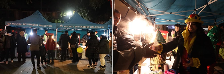 Büyükşehir’den iftar sonrası ikramlar