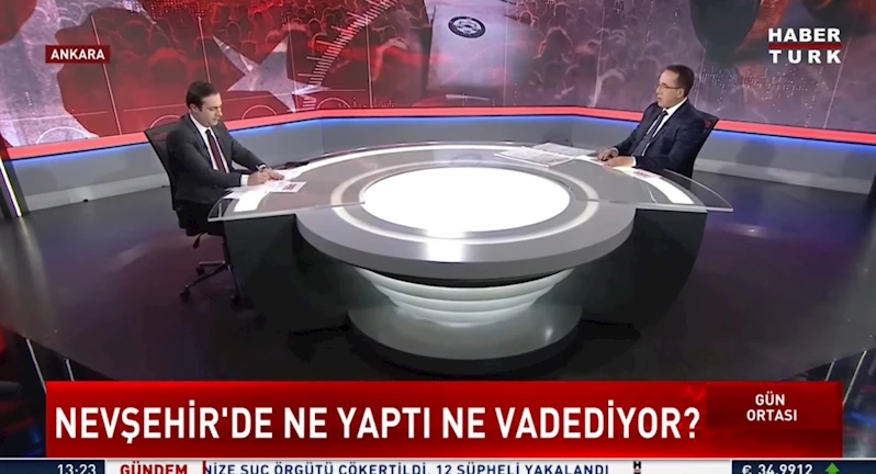 Belediye Başkanı Savran, Habertürk Ekranlarında