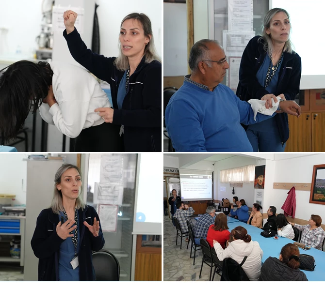 KARTAL BELEDİYESİ’NDEN DERNEK ÜYELERİNE TEMEL İLK YARDIM EĞİTİMİ