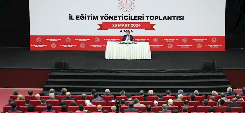 BAKAN YUSUF TEKİN, ADANA