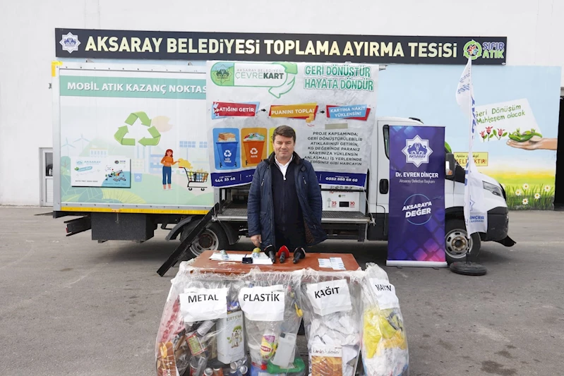 AKSARAY BELEDİYESİ GÜNLÜK 25 TON ATIĞI GERİ DÖNÜŞTÜREREK ÜLKE EKONOMİSİNE KATMA DEĞER SAĞLIYOR
