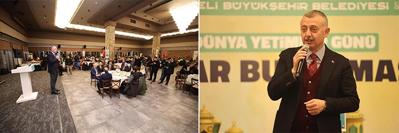 Yavuz ve Büyükakın, yetimlerle iftarda buluştu