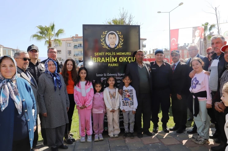 Şehit Polis Memuru İbrahim Okçu Parkının Açılışı Yapıldı