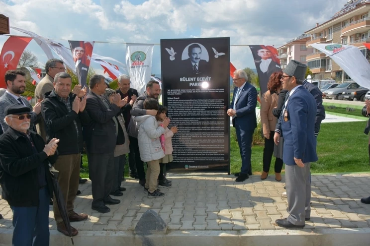 Bülent Ecevit Parkı Açıldı