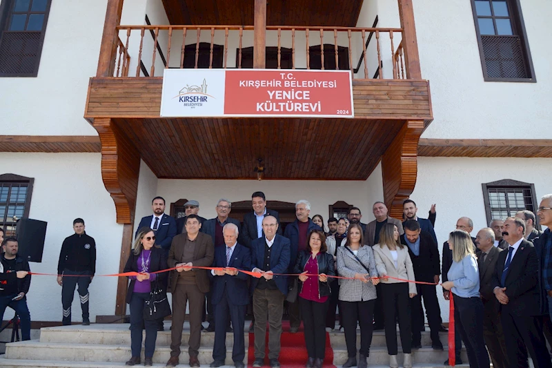 YENİCE KÜLTÜREVİ AÇILDI