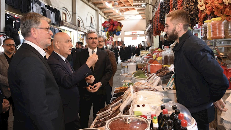 Başkan Güngör: “Kapalı Çarşımızı Tarihi Dokusuna Uygun Olarak Restore Edeceğiz”