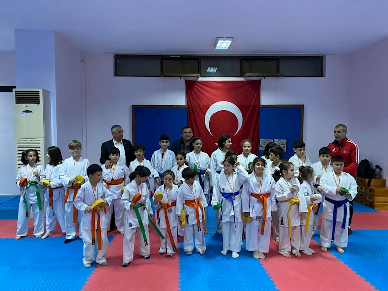 Karatecilerimizin kuşak mutluluğu