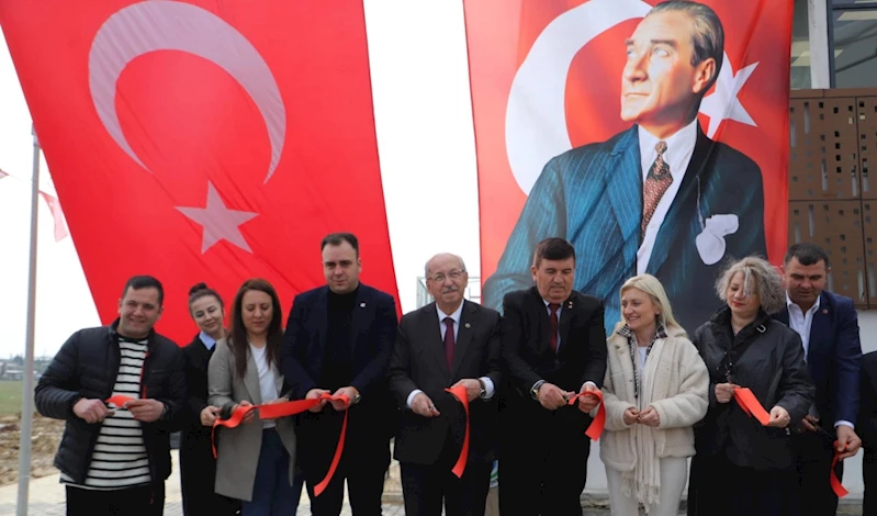 KAPAKLI SOSYAL TESİS VE TENİS KORTLARI TÖRENLE HİZMETE AÇILDI